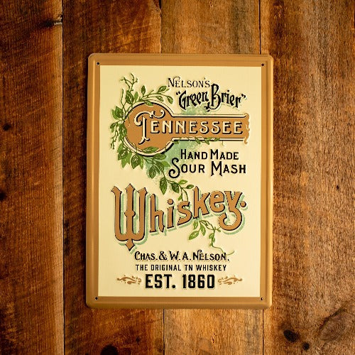 Tennessee Whiskey Tin Tacker