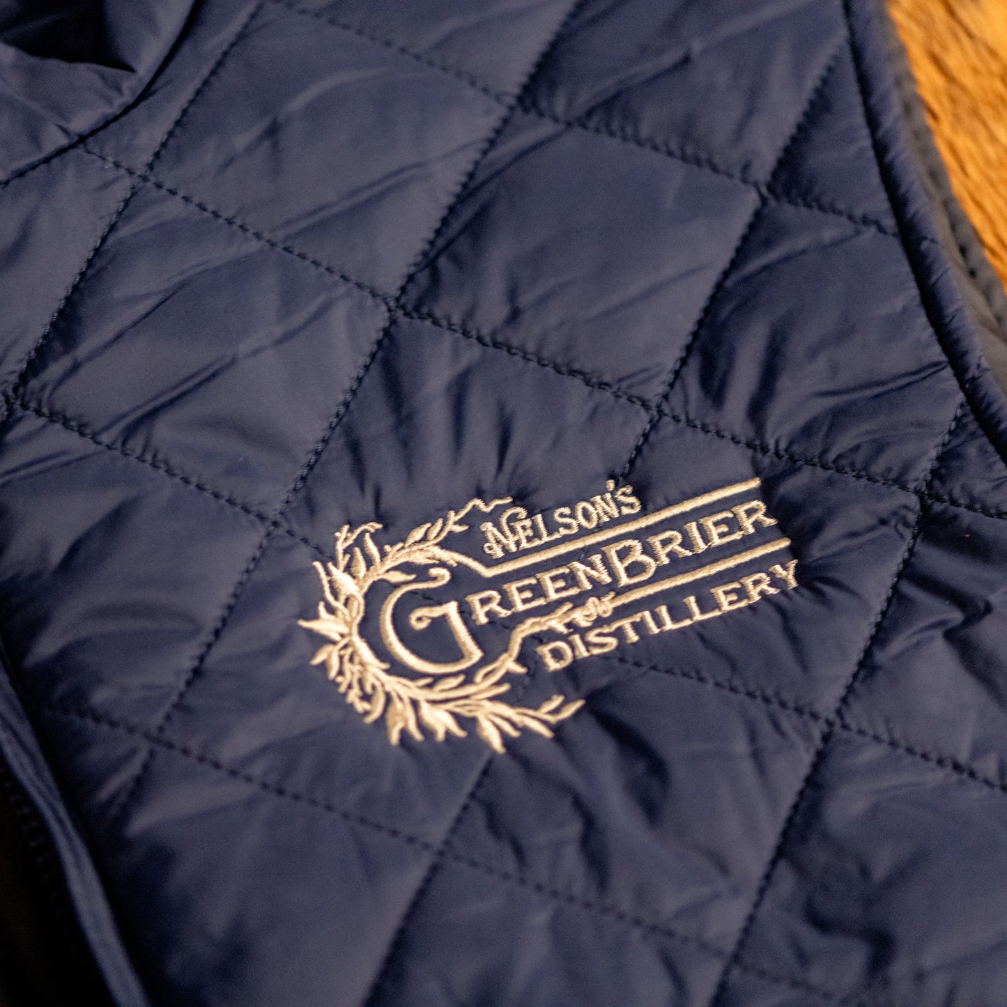 Men's Puffy Navy Vest