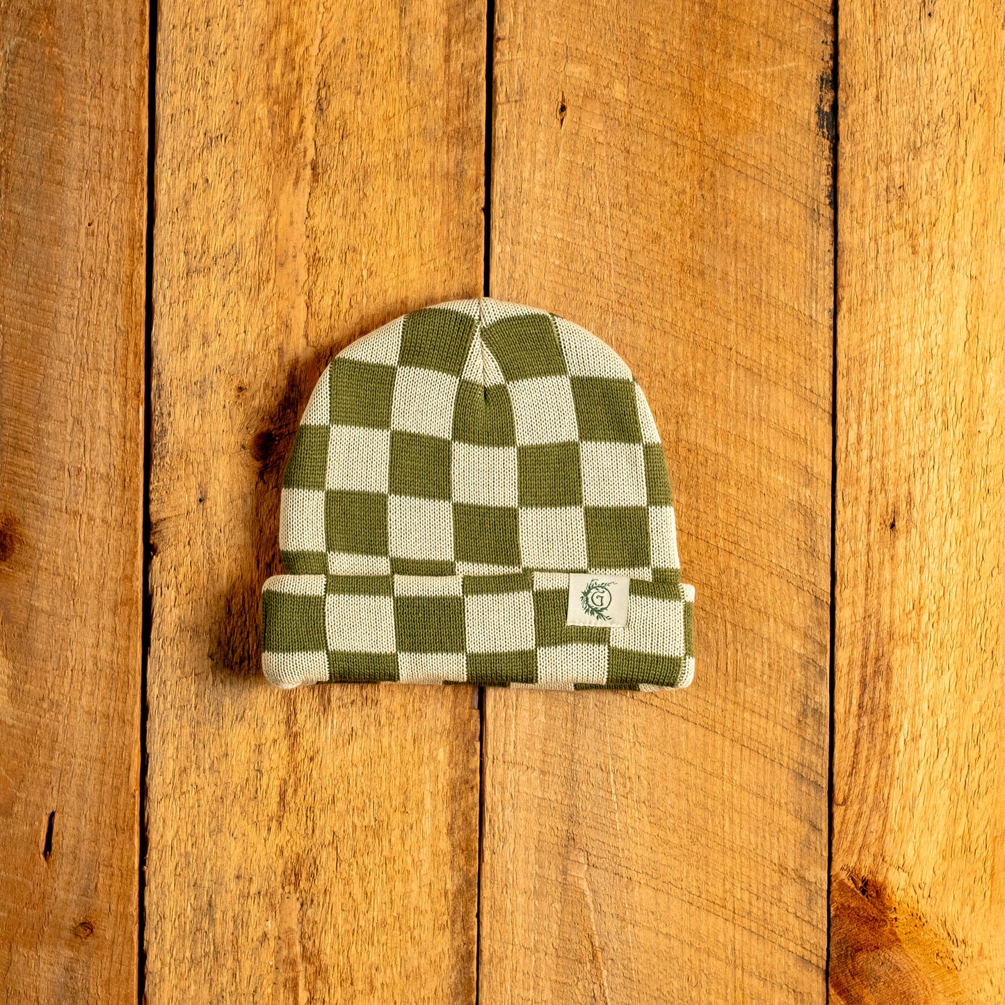 Checkerboard Beanie