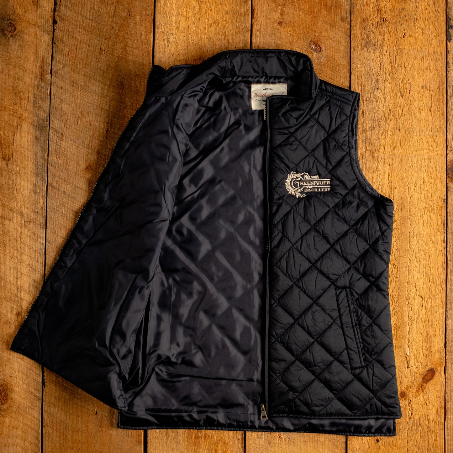 Women's Puffy Black Vest