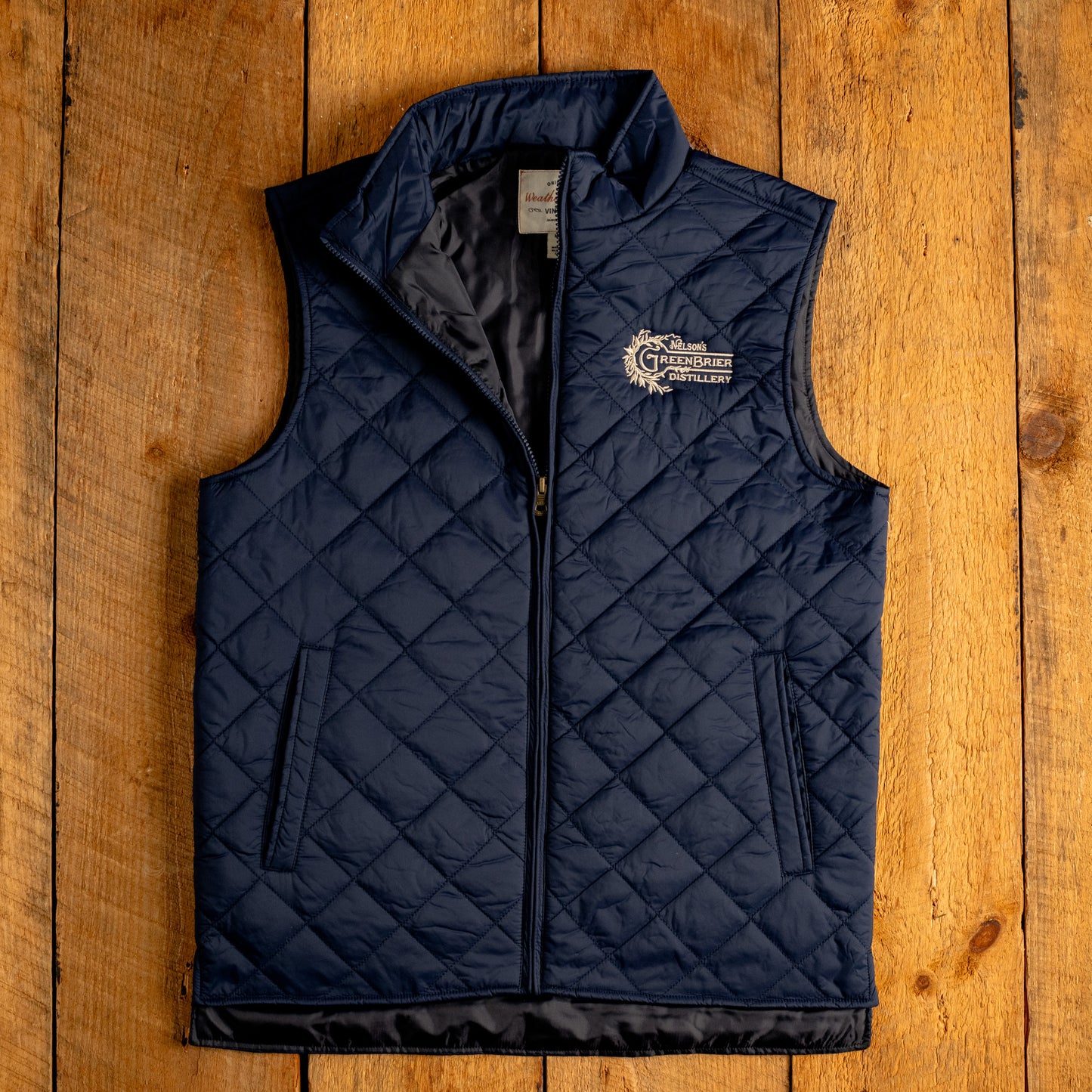 Men's Puffy Navy Vest