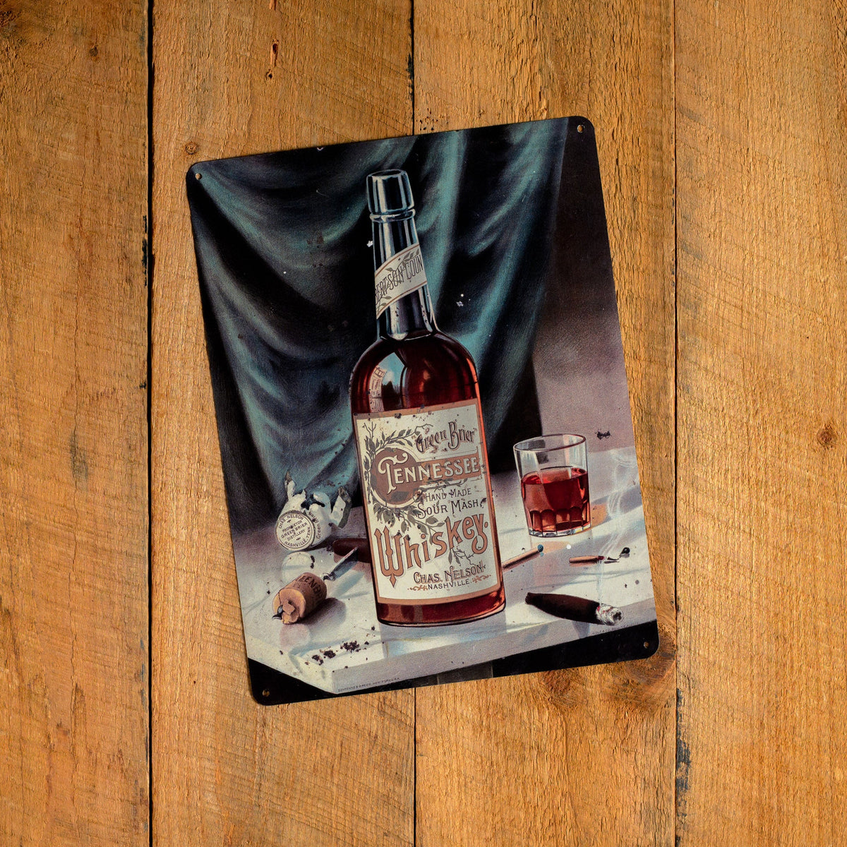 Tin Tacker Old Bottle Ad