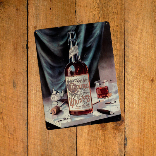 Tin Tacker Old Bottle Ad