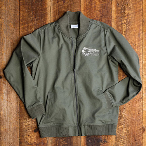 Green Bomber Jacket