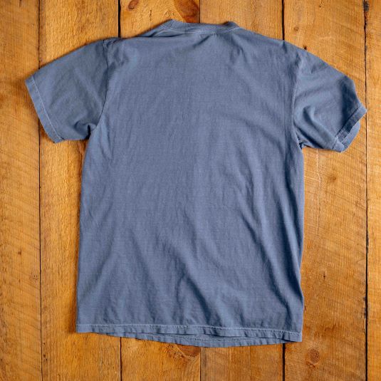 Green Brier Logo Blue Tee