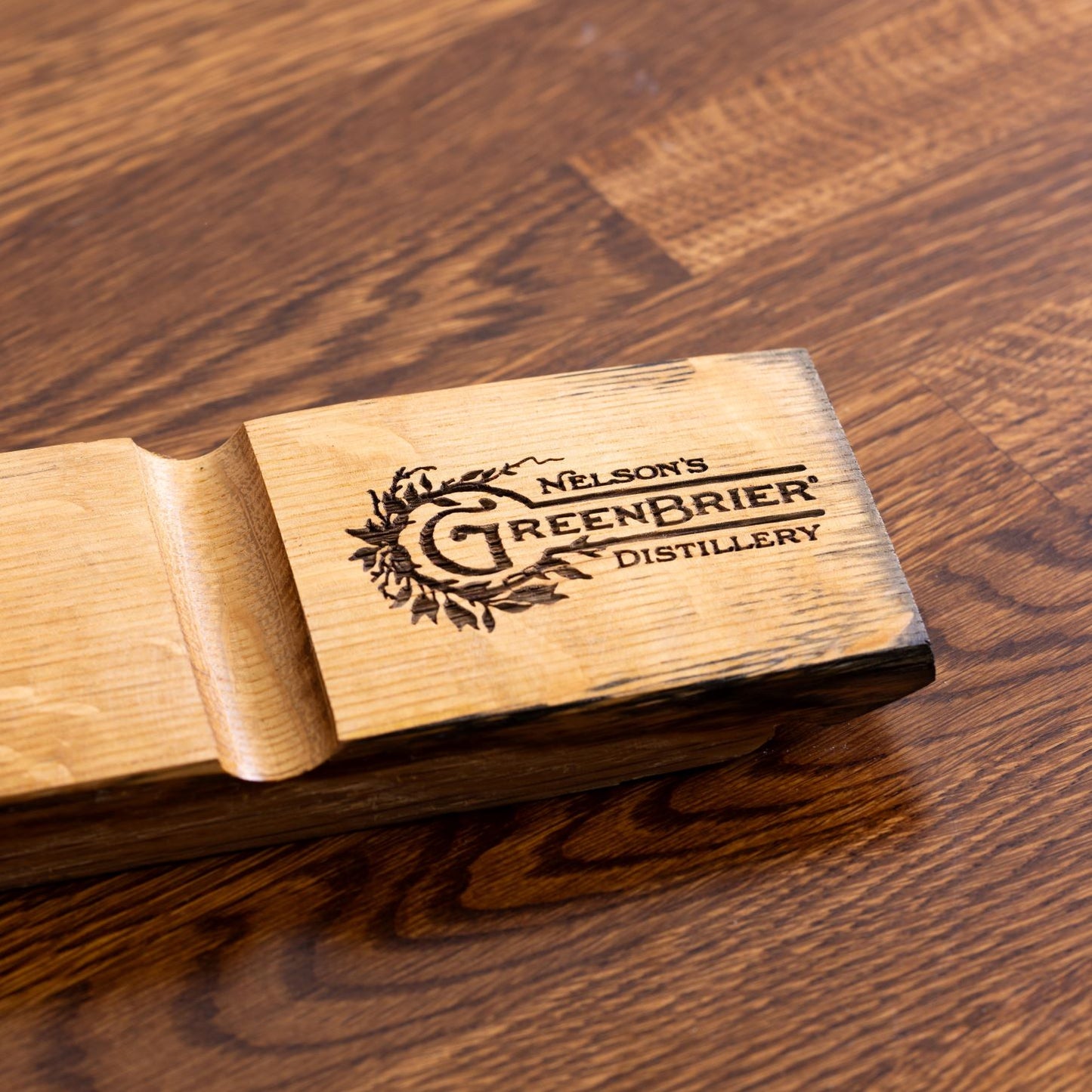 Barrel Cigar & Glass Holder
